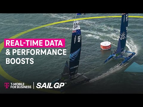 How 5G Hybrid Networks Power SailGP: Real-Time Data &amp; Performance Boosts | T-Mobile for Business