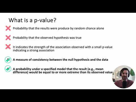 P values: everything you need to know in 5 min