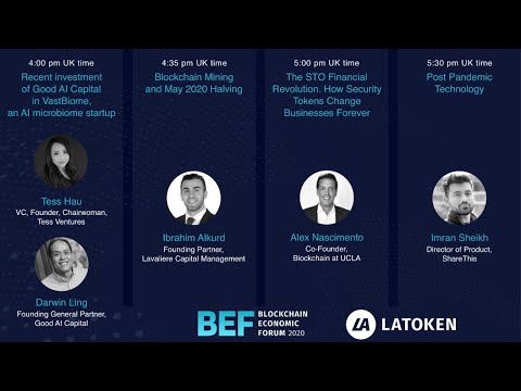 LATOKEN BEF series of keynotes, April, 22 | 4 pm UK time