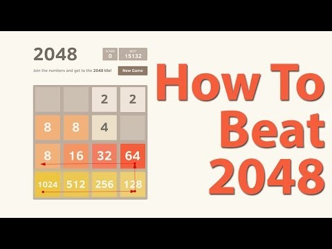 How To Beat 2048 (Best Strategy Tips For Beating 2048 Game Tile)