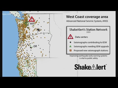 Earthquake early warning system coming to Oregon in March