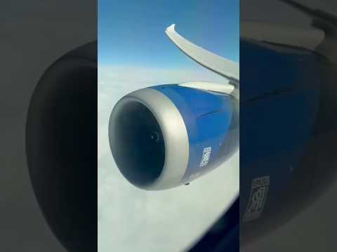 HEAVY TURBULENCE BOEING787 WINGS SHAKING OVER OCEAN #shortsfeed #shorts #youtubeshorts #turbulence