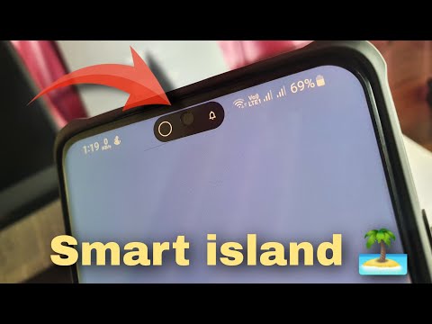 Smart Dynamic island 😱 All Samsung Mobile How Activate 👌