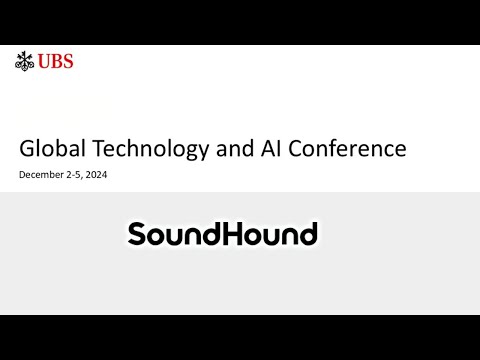 SoundHound CFO Nitesh Sharan Speaking at the UBS Global Technology and AI Conference