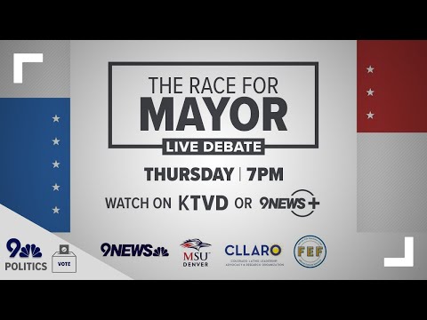 The Race for Denver Mayor: 9NEWS debate (FULL)