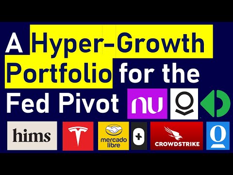 A Hyper-Growth Portfolio for the Fed Pivot. Hims, Nu, Palantir, Tesla, StoneCo, Meli, Crwd and more.