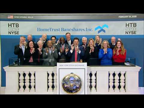 HomeTrust Bancshares, Inc. (NYSE: HTB) Rings The Opening Bell®