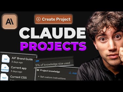 NEW Claude Projects Full Guide! (Amazing Results)