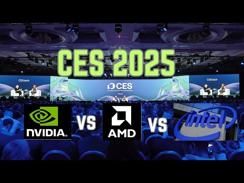 A deep dive into the game changing tech unveiled by NVIDIA, AMD, and Intel at CES 2025 #new #tech