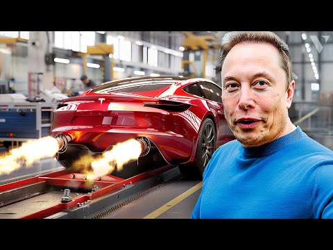 Elon Musk Reveals Tesla Roadster with Rocket Thrusters for 2025!