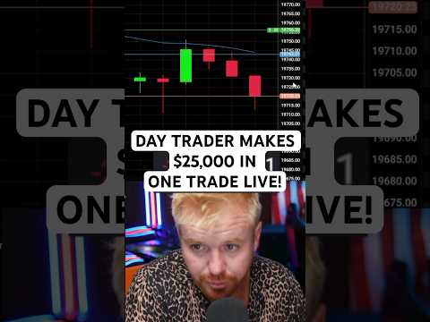$25,000 SHORT DAYTRADING LIVE!