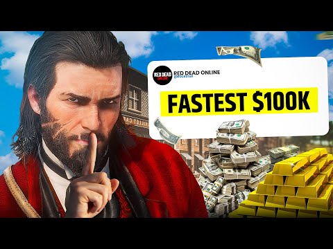 How To Get $100k in the Fastest Way Possible In Red Dead Online