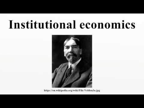 Institutional economics