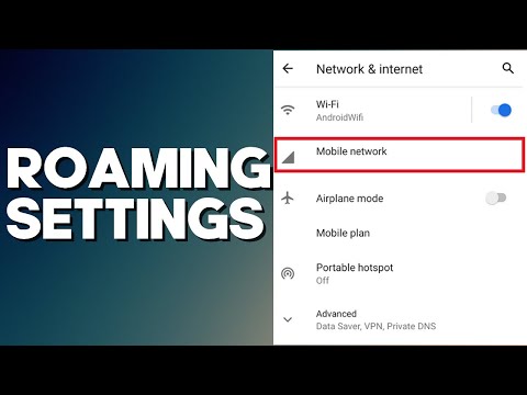 How to Change Roaming Settings on Android Phone 2025