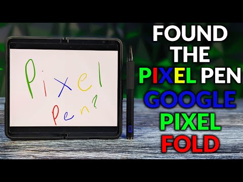 Pixel Pen for the Pixel Fold Foldable Smartphone