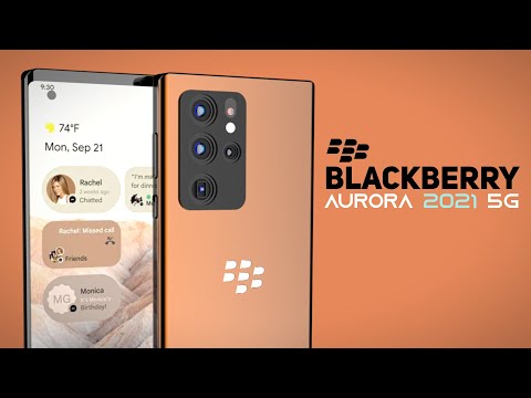 BlackBerry Aurora 5G (2021) - Edge Display &amp; Powerful Cameras