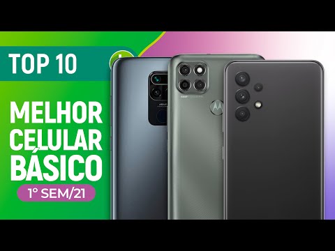 TOP 10! MELHOR CELULAR BÁSICO para COMPRAR em 2021 - 1º semestre