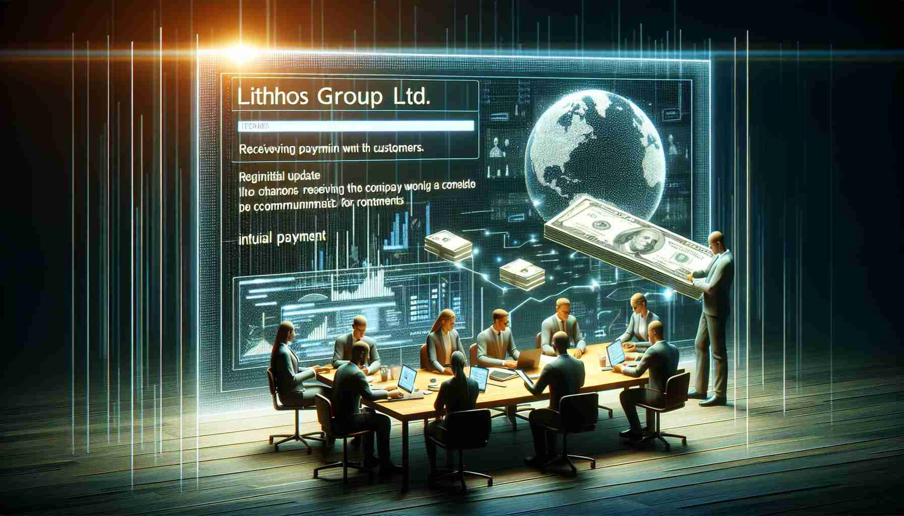 LiTHOS Group Ltd. Receives Initial Payment from Customers and Shares Operational Update