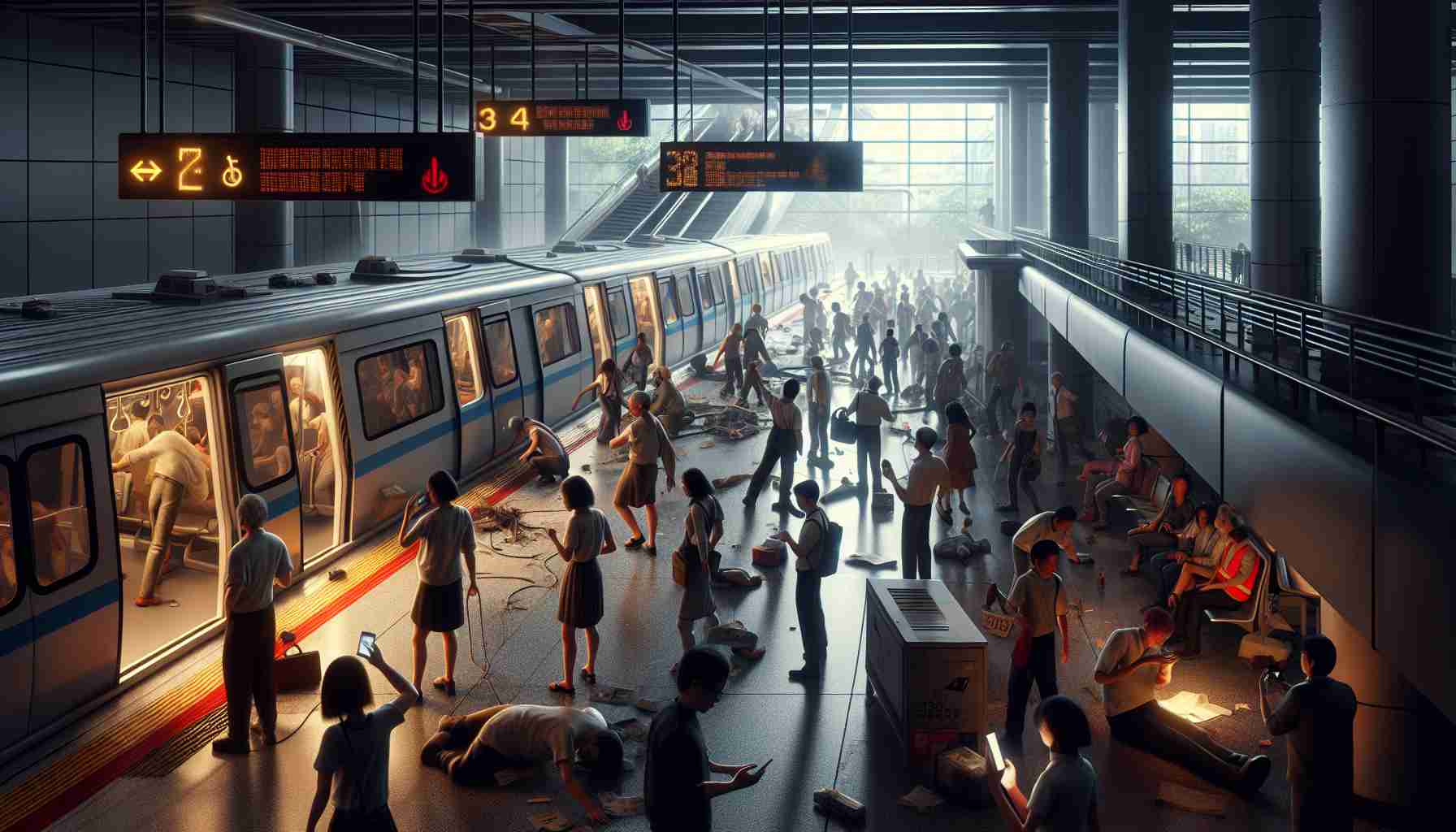 Power Outage on Shenzhen Metro Sparks Chaos Power Outage on Shenzhen Metro Sparks Chaos