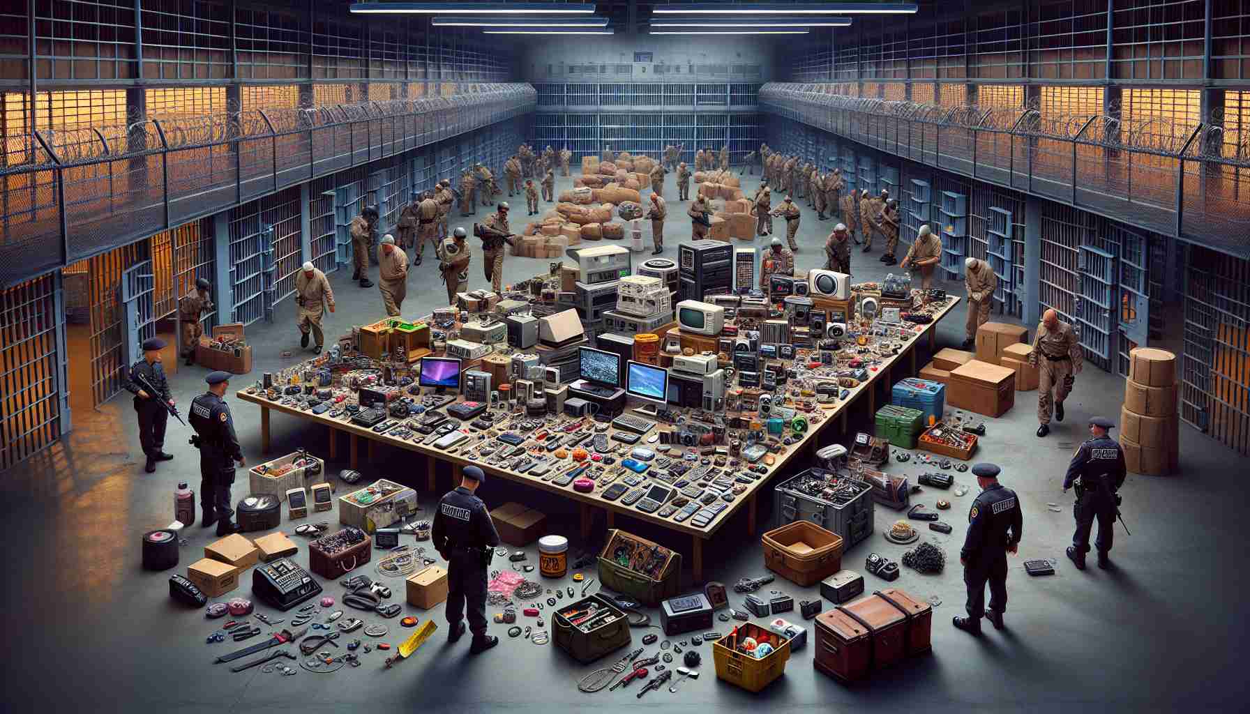 Technological Contraband Uncovered in High-Security Prison Technological Contraband Uncovered in High-Security Prison
