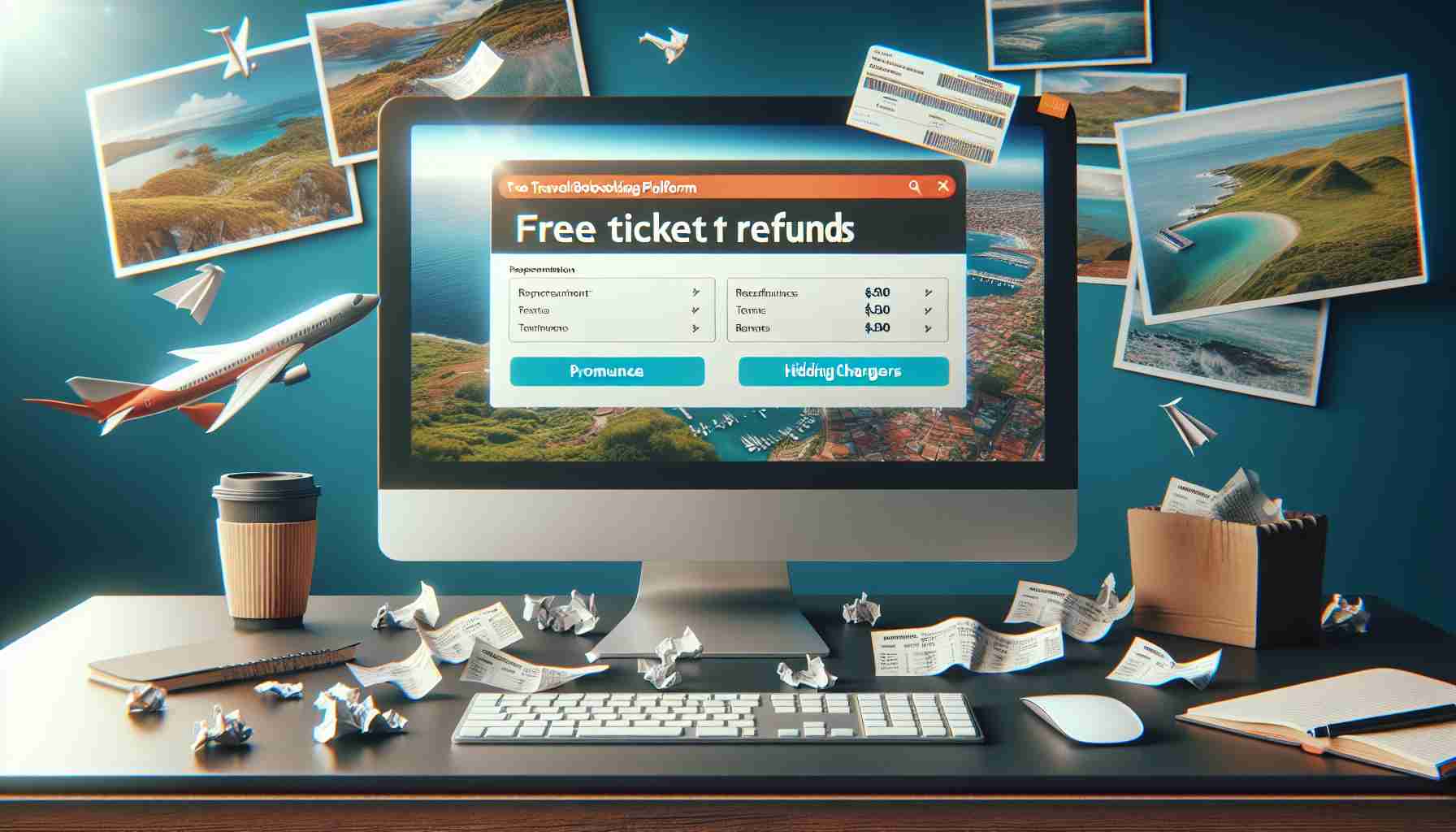 Travel Platform Misleading Customers with Free Ticket Refund Promotions