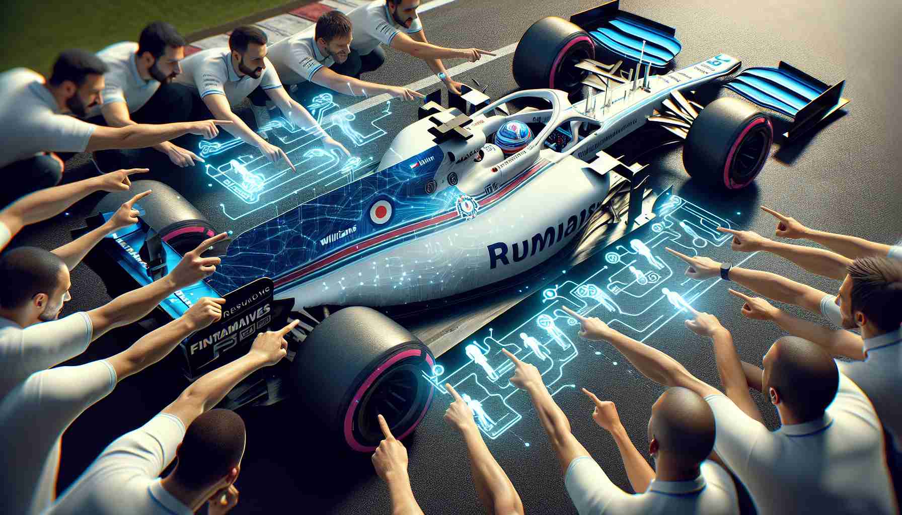 Fans Drive Innovation with Williams Racing’s Interactive Rear Wing Fans Drive Innovation with Williams Racing’s Interactive Rear Wing