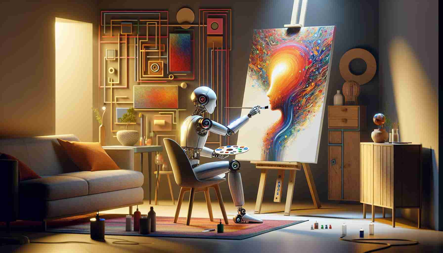 Exploring Artistic Creativity through Artificial Intelligence 