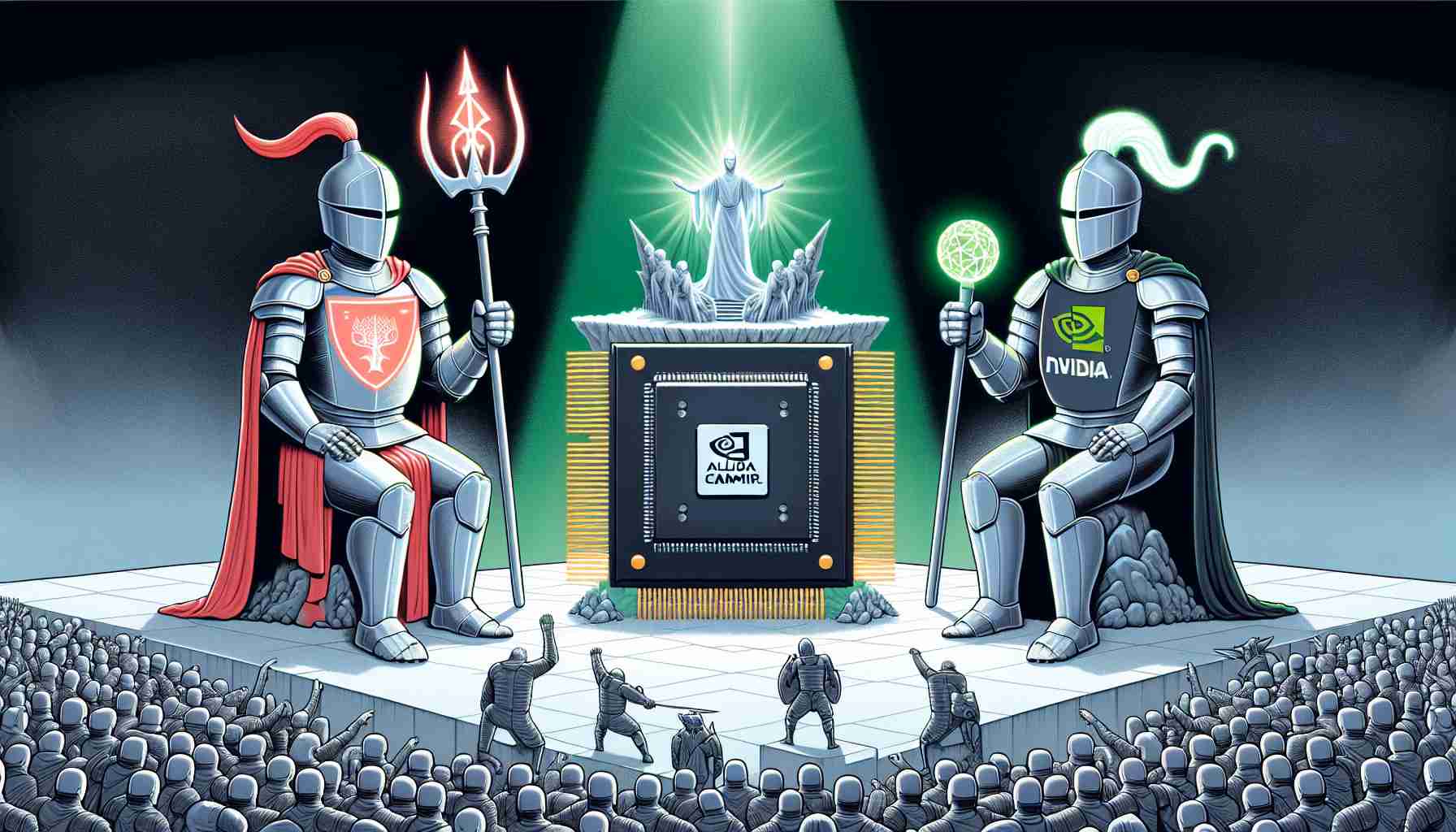 Will AMD and Palantir Topple Nvidia in the AI Arena?