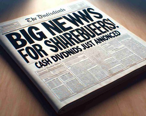 Big News for Shareholders! Cash Dividends Just Announced Big News for Shareholders! Cash Dividends Just Announced