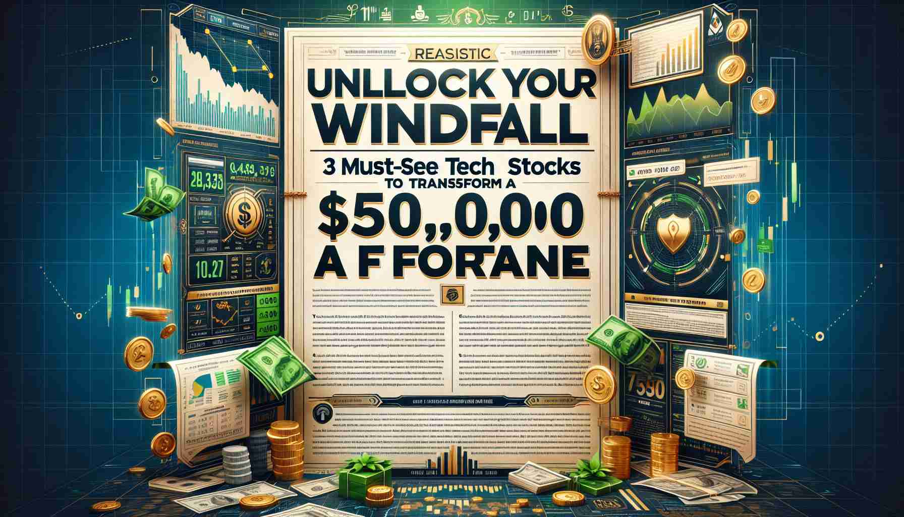 Unlock Your Windfall: 3 Must-See Tech Stocks to Transform $50,000 into a Fortune