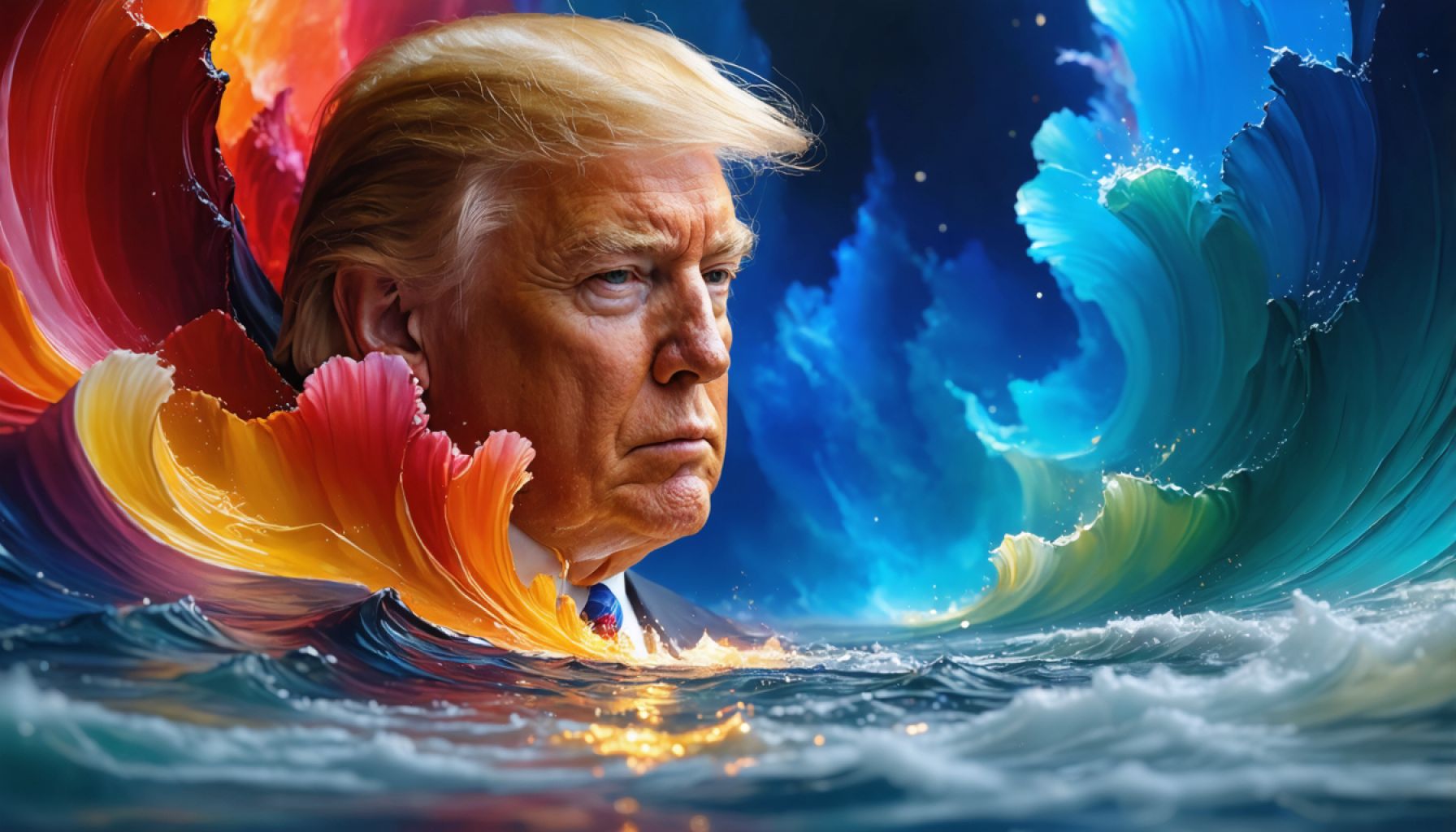 A Dazzling Mirage: The AI-Generated Video That Trump Shared