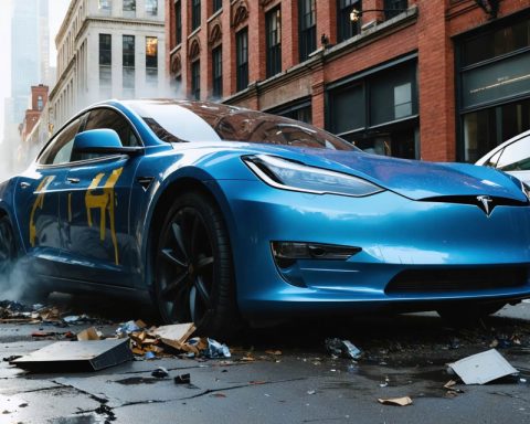 Chaos in the Meatpacking District: Protesters Take on Tesla and Musk Chaos in the Meatpacking District: Protesters Take on Tesla and Musk