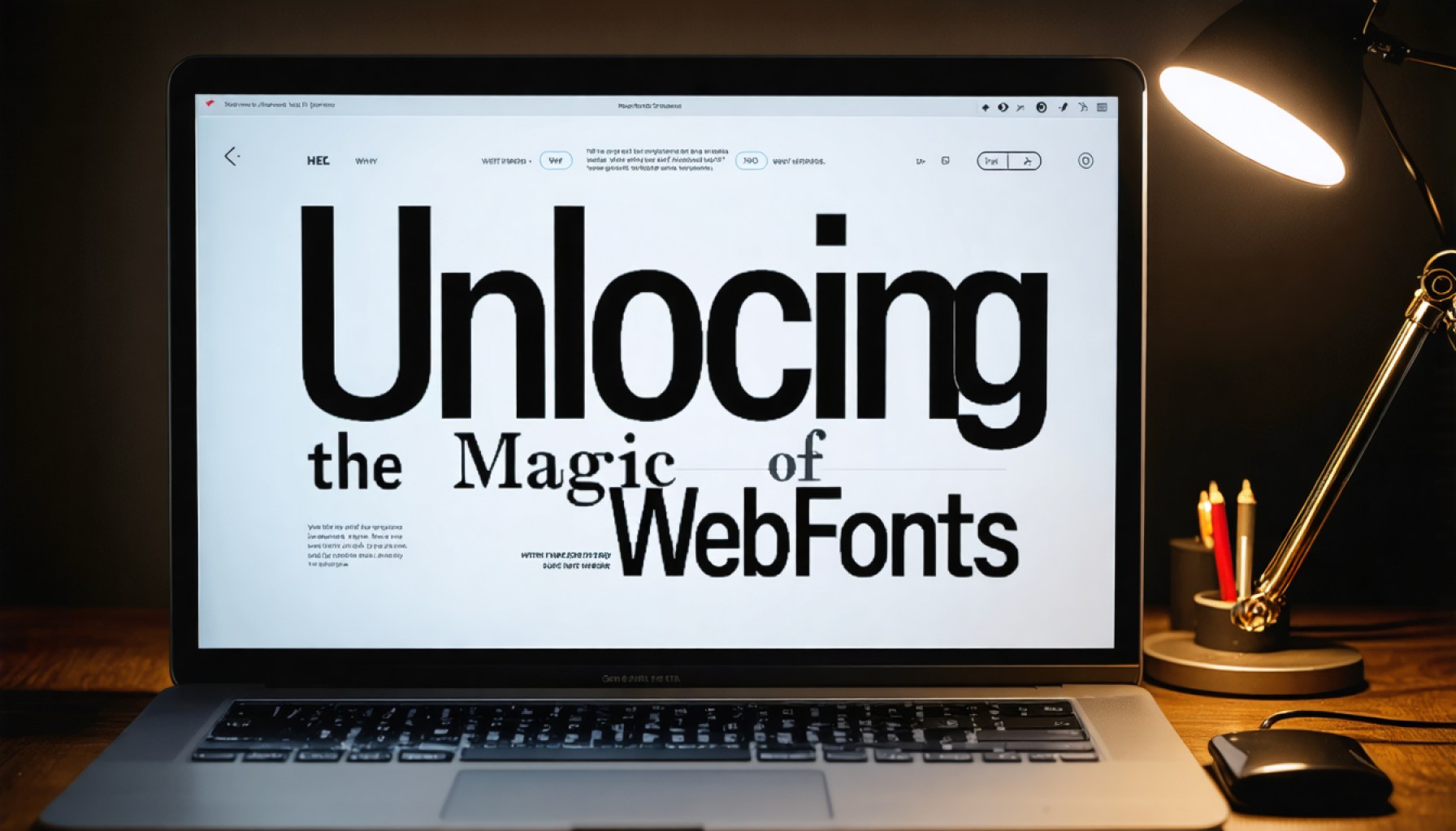 Unlocking the Magic of Web Fonts: Why They Matter and How They Work