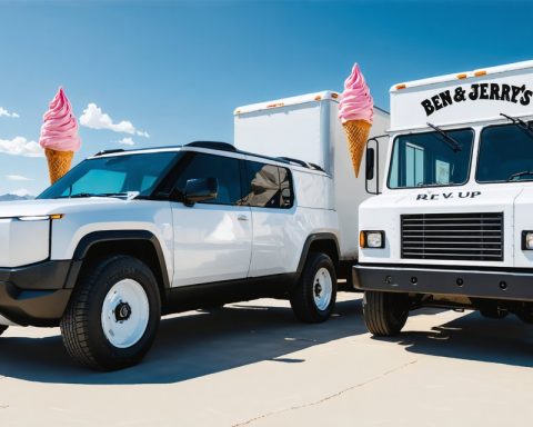 Rivian and Ben & Jerry’s Rev Up Ice Cream with Electric Scoop Trucks