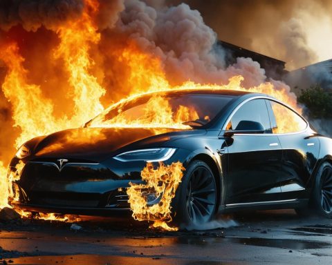 Mystery Flames: Tesla Faces Arson Attacks Amid Rising Tensions