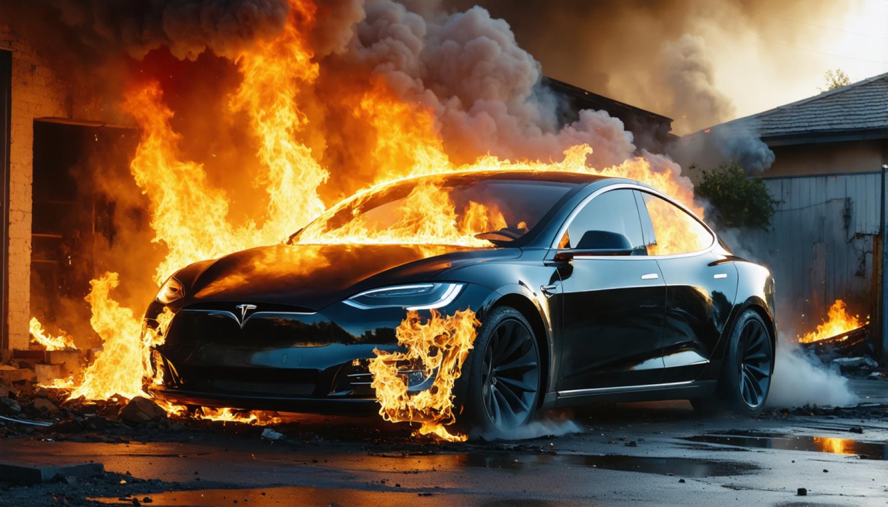 Mystery Flames: Tesla Faces Arson Attacks Amid Rising Tensions