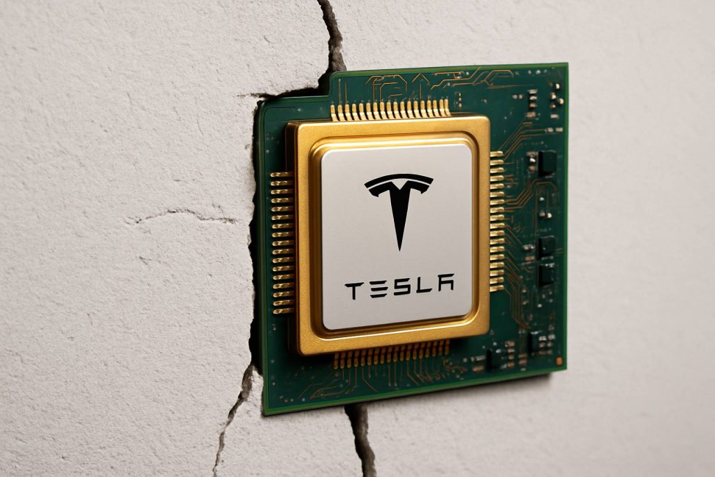 Tesla’s New Chip Shocks Industry: The “Fake Wall” Test That Left Experts Speechless